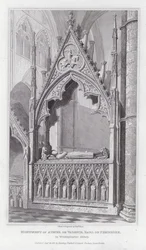 Monument of Aymer de Valence, Earl of Pembroke, in Westminster Abbey