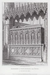 Monument of King Edward the Third, in Westminster Abbey