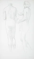 Two Nudes Seen from the Rear
