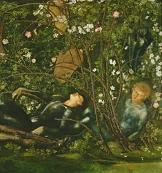 The Knights and the Briar Rose (detail)
