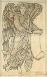 Angel with Scroll - Figure Number Six
