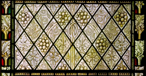 Detail of a Stained Glass Window, c.1896