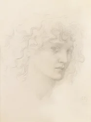 Head of May Morris