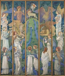 Paradise, with the Worship of the Holy Lamb, c.1875-80