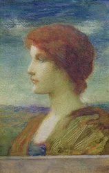 Portrait of Sarah Bernhardt (1844-1923)