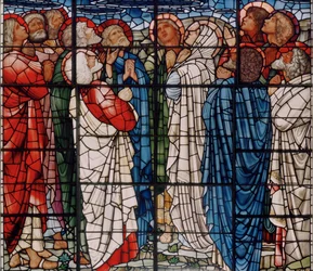 The Ascension Window (detail), 1885