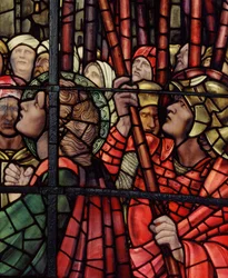 The Crucifixion Window (detail), 1888