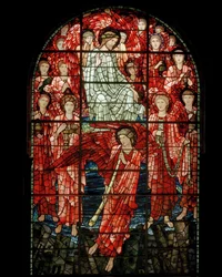 The Last Judgement Window (detail), 1897