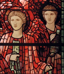 The Last Judgement Window (detail), 1897