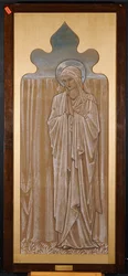 The Virgin Mary: Cartoon for a Stained Glass Window at Ashton-under-Lyne, c.1892