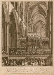 Commemoration of Handel, Westminster Abbey, London