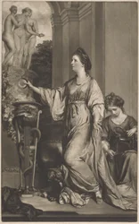 Lady Sarah Bunbury Sacrificing to the Graces