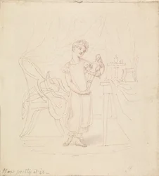 Illustration for The New Doll: How Pretty it Is