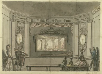 Painting of de Loutherbourg