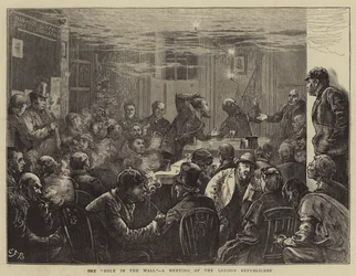 The Hole in the Wall, a Meeting of the London Republicans