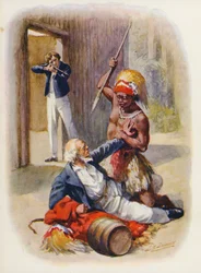 Illustration for Masterman Ready by Captain Marryat
