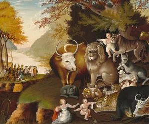 Peaceable Kingdom, c. 1834