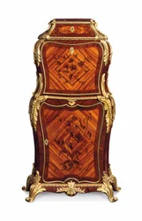 Petit secretaire a abattant, c.1860