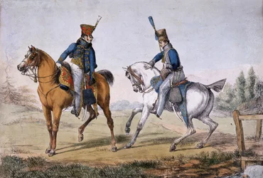 Officers of the 10th and 18th Hussars, published by Ackerman