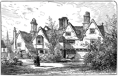 The House of Dr John Hall, Stratford-upon-Avon, Warwickshire