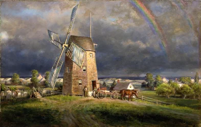 Old Hook Mill, Easthampton, ca. 1880