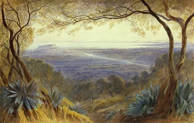 A Distant View of Nice from the Hills