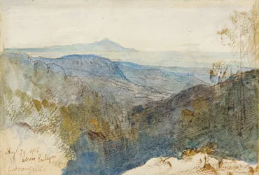 A Distant View of Mt Athos