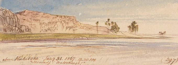 Above Kalabashe; 12:20 P.M., 31 Jan. 1867 (297)
