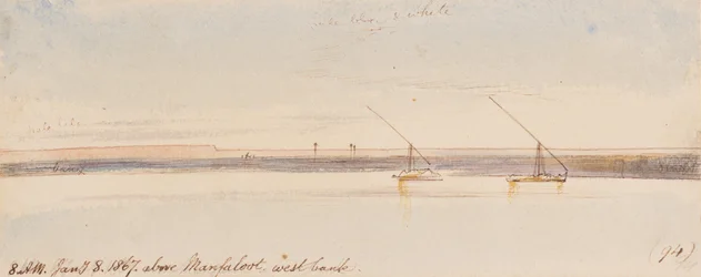 Above Manfaloot; 8:00 A.M., 8 Jan. 1867 (94)