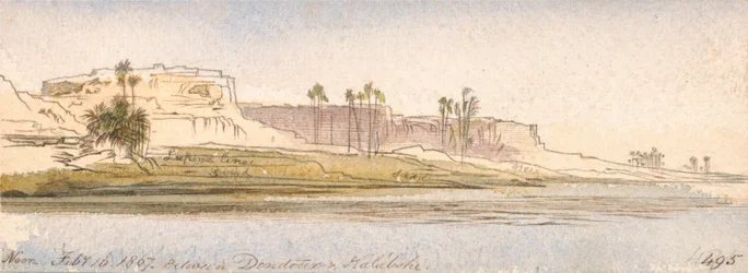 Between Dendour and Kalabshe
