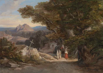 Between Olavano and Civitella