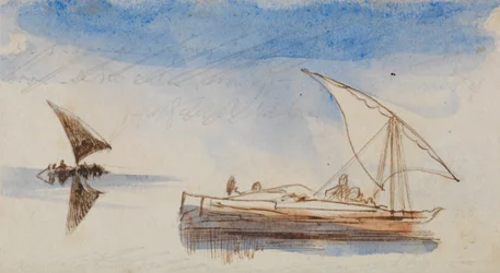 Boats on the Nile
