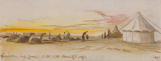 Gantara (Suez Canal), 5:25 am, 27 March 1867