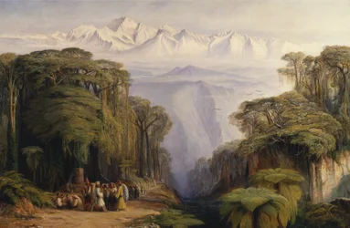 Kangchenjun from Darjeeling, India