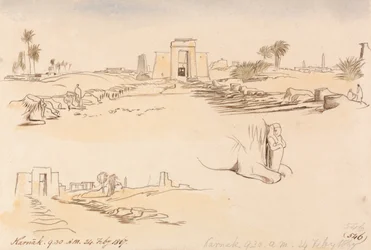 Karnak, 9:30 am, 24 February 1867