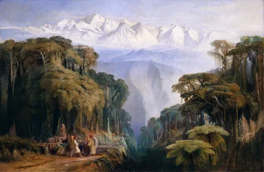 Kinchinjunga from Darjeeling