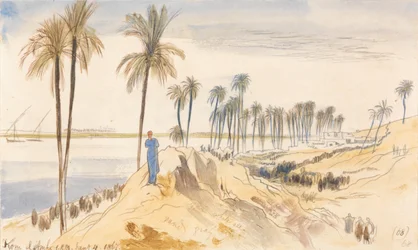 Kom el Amhr, 1:00 pm, 4 January 1867