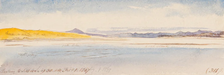 Looking to Sabooa; 9:30 A.M., 1 Feb. 1867 (311)