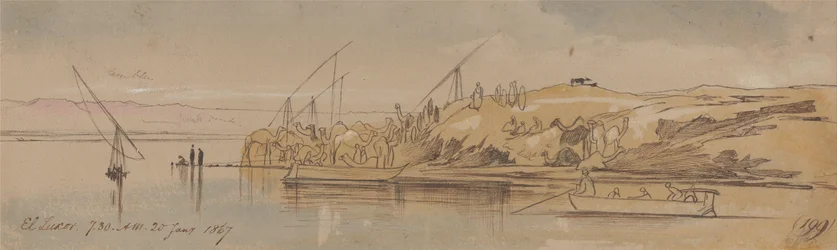 Luxor, 7:30 am, 20 January 1867