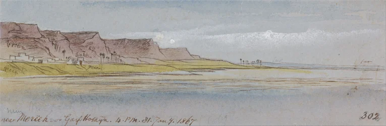 Near Mereeh or Garf Hossayn, 4:00 pm, 31 January 1867