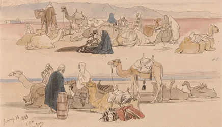 Near Suez, 1 pm, 16 January 1849
