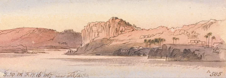 Near Tafa, 5:50 pm, 16 February 1867