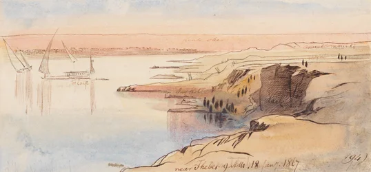 Near Thebes; 9:00 AM, 18 January 1867