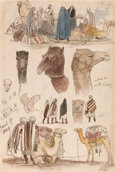 Outside the Walls of Suez, 8:30 am, 17 January 1849