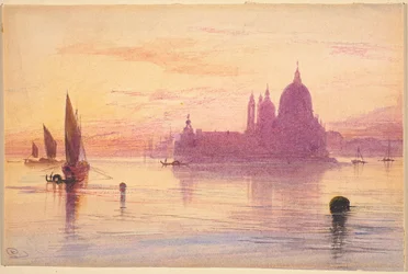 Santa Maria della Salute, Venice, at Sunset, 1865-1884