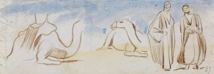 Studies of Camels and Egyptian Men