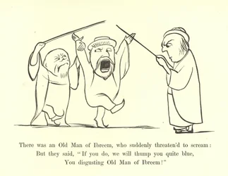 There was an Old Man of Ibreem, who suddenly threatened to scream