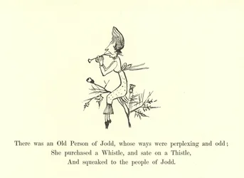 There Was an Old Person of Jodd, Whose Ways Were Perplexing and Odd