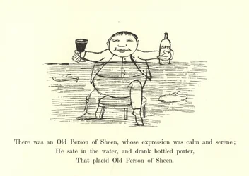 There Was an Old Person of Sheen, Whose Expression Was Calm and Serene