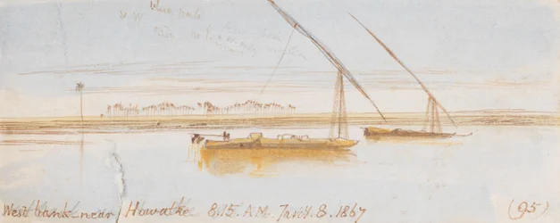 West Bank near Howatke; 8:15 A.M., 8 Jan. 1867 (95)